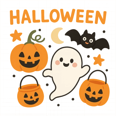 Uitleg bij kleurplaat kleurplaat spookhuis voor halloween – aanpasbare tekening