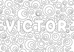 Pagina da colorare personalizzabile Mandala Nome decorato Bevanda Soda Zentangle Limonata Champagne Sfondo decorativo
