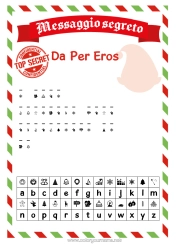 Colorear personalizable Elfos de navidad Misión del Elfo de Navidad Cartas de elfos bromistas Actividades para niños Ideas Traviesas del Duende de Navidad Mensaje codificado