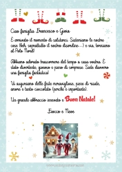 Customizable coloring page Christmas elves Letters from prankster elves Elf Departure Letter