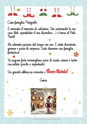 Colorear personalizable Elfos de navidad Cartas de elfos bromistas Carta de Despedida del Elfo