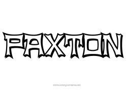 Coloriage personnalisable Nom décoré Ninja