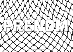 Coloriage personnalisable Football Sport Pêche Sports d'équipe Handball Gardien de but Fond décoratif