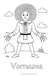 Coloriage personnalisable Allemagne Contes pour Enfants