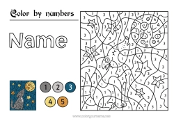 Free colouring Wolf Magic colouring books Children's activities Animal Forest animals