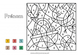 Coloriage gratuit Oiseau Poussin Papillon Coloriages magiques Activités enfants Pâques Panier Insectes Oiseaux et mammifères volants Animaux de la ferme