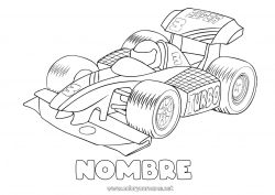Dibujo libre Sport Vehículos Coches Fórmula 1 Carrera Automóviles, furgonetas y autocaravanas Deportes de motor