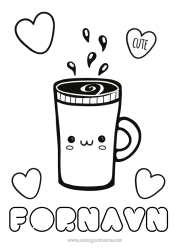 Gratis tegning Sød Kawaii