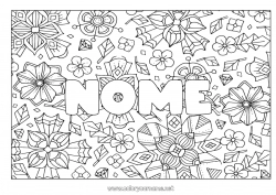 Colorazione gratuita Fiori