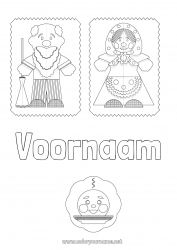 Gratis kleurplaat Sprookje Rolcake Verhalen voor Kinderen
