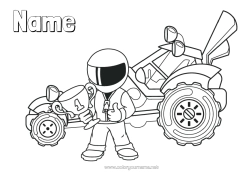 Free colouring Sport Vehicles Car Cup, trophy, medal Course Racing car Champion Cars, vans and motorhomes Race cars and circuits Competitions and awards