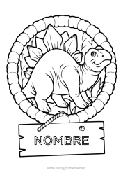 Dibujo libre Dinosaurios Animales