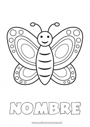 Dibujo libre Mariposa Animales Insectos