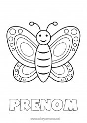 Dessin gratuit Papillon Animal Insectes