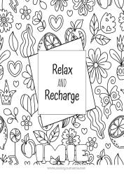 Rysunek za darmo Spokojny i zen Pozytywny