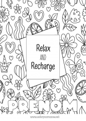 Coloriage gratuit Calme et zen Positif