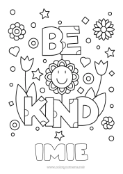 Rysunek za darmo Kwiaty Pozytywny