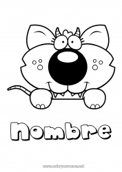 Dibujo libre Monstruo Halloween Animales México Dibujos fáciles para colorear Dragones, unicornios y animales fantásticos Chupacabra