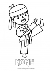 Disegno gratuito Sport Kimono Sport di combattimento Karate