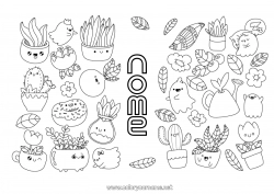 Disegno gratuito Carino Kawaii