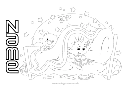 Colouring to customise Boy Bed Games And Toys Soft Toy