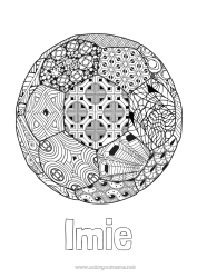 Rysunek za darmo Piłka nożna Piłka nożna Sport Balony Zentangle Gry i zabawki Sporty drużynowe