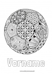 Malvorlage anpassen Fußball Fußball Sport Luftballons Zentangle Spiele und Spielzeug Mannschaftssportarten