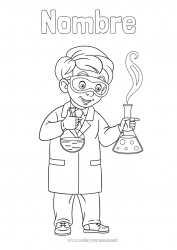 Colorear para personalizar Científico
