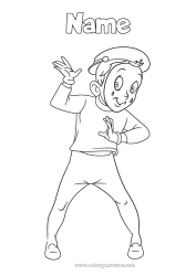 Free colouring Mimic
