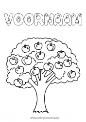 Gratis tekening Boom Fruit Appel Appelboom