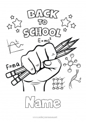 Free drawing Pencil Back to School School supplies Mathematics