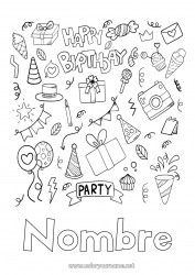 Dibujo libre Cumpleaños