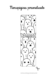 Dibujo libre Fantasma Halloween Otoño Marcador