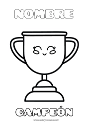 Dibujo libre Sport Chico Copa, trofeo, medalla Competitions and Rewards