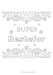 Gratis fargelegging Venn, Venninne Barnevakt Mexicansk broderi