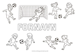 Gratis fargelegging Fotball Sport Lagidrett Kvinnefotball Fotballspiller fotballspiller Målvakt