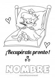 Dibujo libre Enfermo Chico