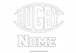 Disegno gratuito Sport Rugby Sport di squadra