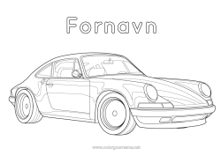 Gratis tegning Kjøretøy Bil Racerbil Biler, varebiler og campingbiler Racerbiler og baner