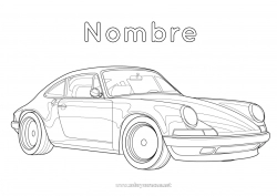 Dibujo libre Vehículos Coches Coche de carreras Automóviles, furgonetas y autocaravanas Vehículos de carreras y pistas