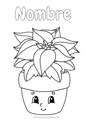 Dibujo libre Kawaii Poinsettia