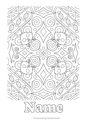 Free colouring Bat Sweets Trick or treat? Halloween Mandala Mouse Treats, sweets Complex colouring pages Birds and flying mammals Forest animals Pacifier