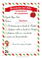 Dibujo libre Elfos de navidad Cartas de elfos bromistas Carta de Llegada del Elfo