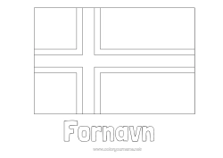 Farvelægningssiden tilpasning Geografi Flag Land Island