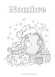 Dibujo libre Regalos Capucha Juguetes Juegos y juguetes Globo terráqueo Gorro navideño