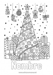 Dibujo libre Regalos árbol de Navidad Navidad