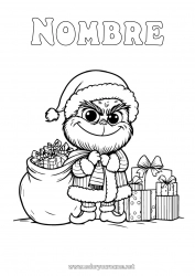 Dibujo libre Regalos Capucha Grinch