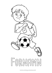 Gratis teckning Fotboll Sport Lagsporter Fotbollsspelare