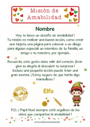 Colorear gratis Elfos de navidad Misión del Elfo de Navidad