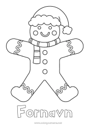 Gratis tegning Jul Peberkager